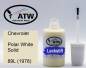 Preview: Chevrolet, Polar White Solid, 89L (1978): 20ml Lackstift, von ATW Autoteile West.